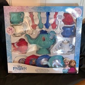 New Disney Frozen tea dinnerware set kids toy